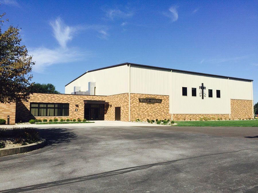 Wolf Arena — Fort Wayne, IN — Strebig Construction, Inc.