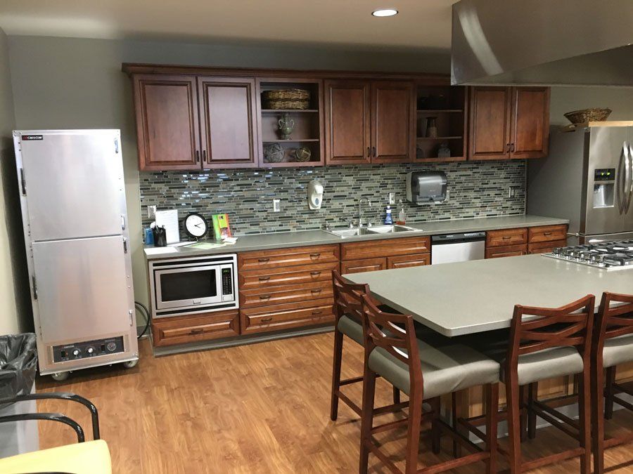 Kitchen Renovated Medical Office — Fort Wayne, IN — Strebig Construction, Inc.