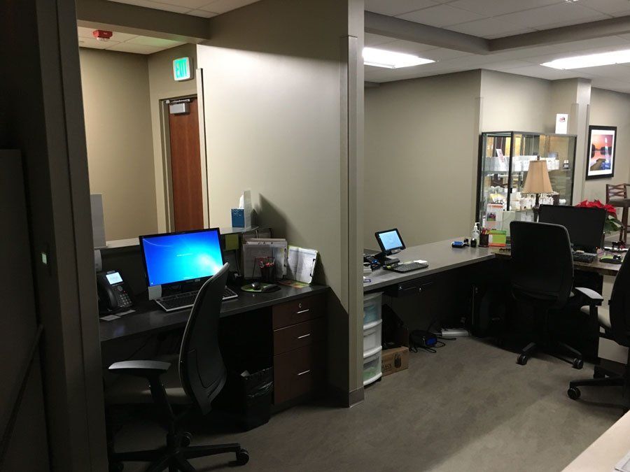 Medical Office Interior — Fort Wayne, IN — Strebig Construction, Inc.