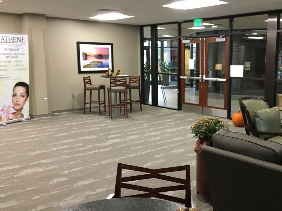 Lounge Medical Office Interior — Fort Wayne, IN — Strebig Construction, Inc.