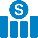 dollar bar icon