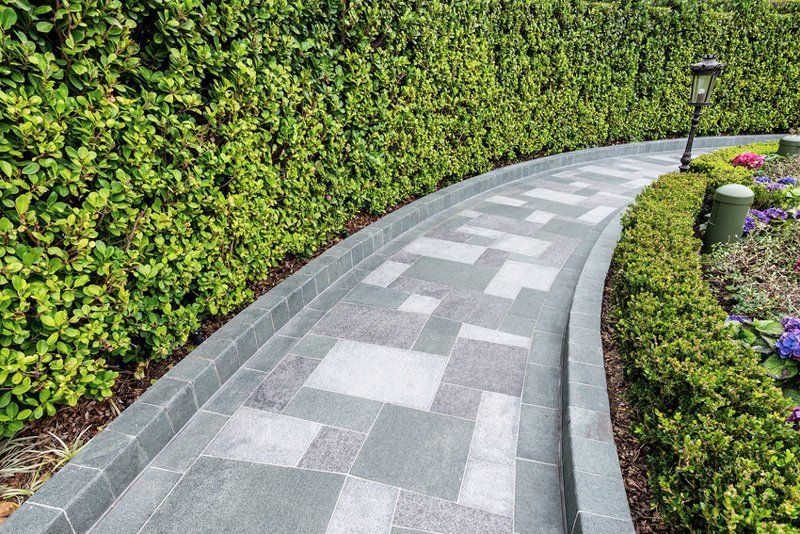 Block paving and paths