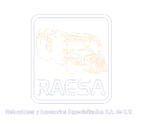 Logo RAESA desazolve industrial blanco