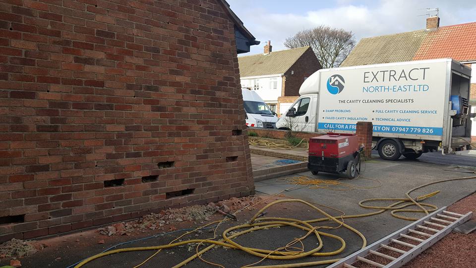 cavity wall works