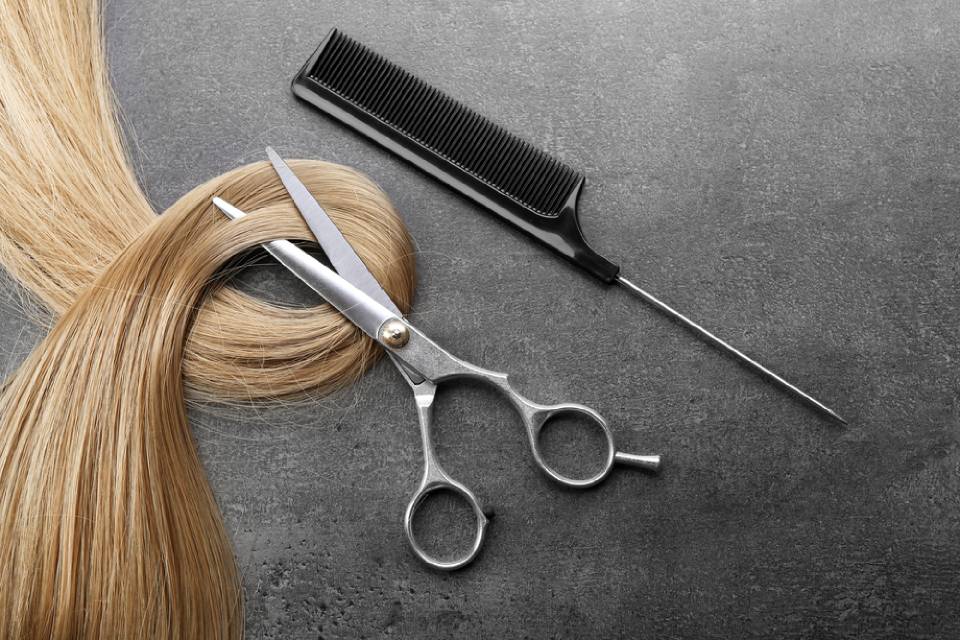 forbici per taglio capelli