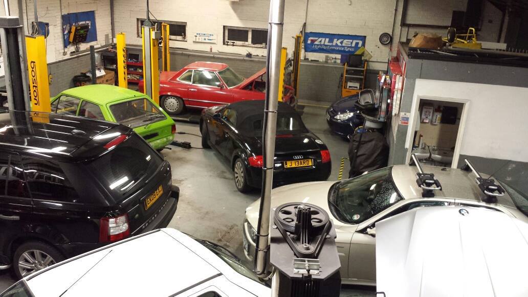 Repair and servicing of Jaguar, Mini and BMW vehicles