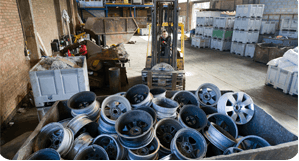 Two locations for your convenience Metal in skip
