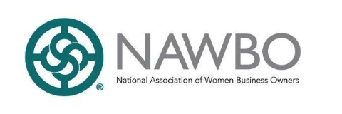 A logo for the national association of women business owners.