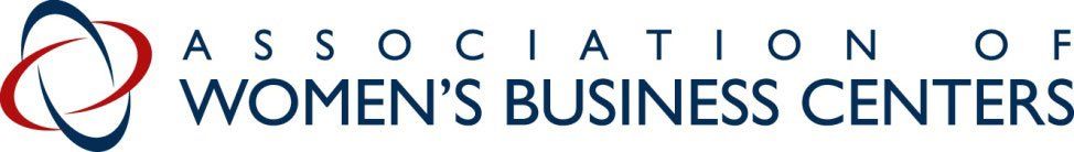 The logo for the association of women 's business centers
