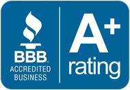 A+ Rating Better Business Bureau for Parsons Tree Service