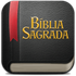 Um livro preto com a palavra bíblia sagrada nele