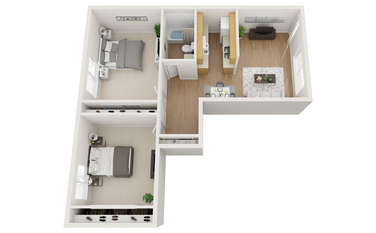 2 Bedroom