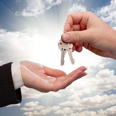 handing over the keys