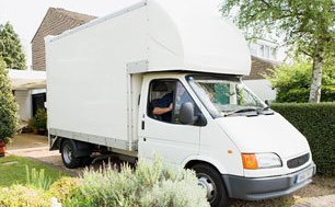 house clearance van