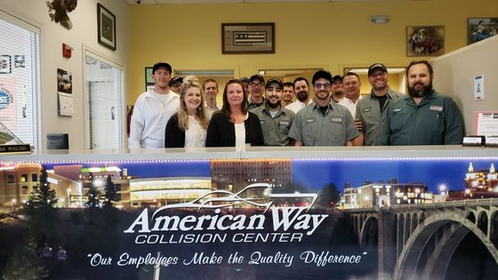 Auto Collision — Staff Group Picture in Spokane, WA Auto Collision — Staff Group Picture in Spokane, WA