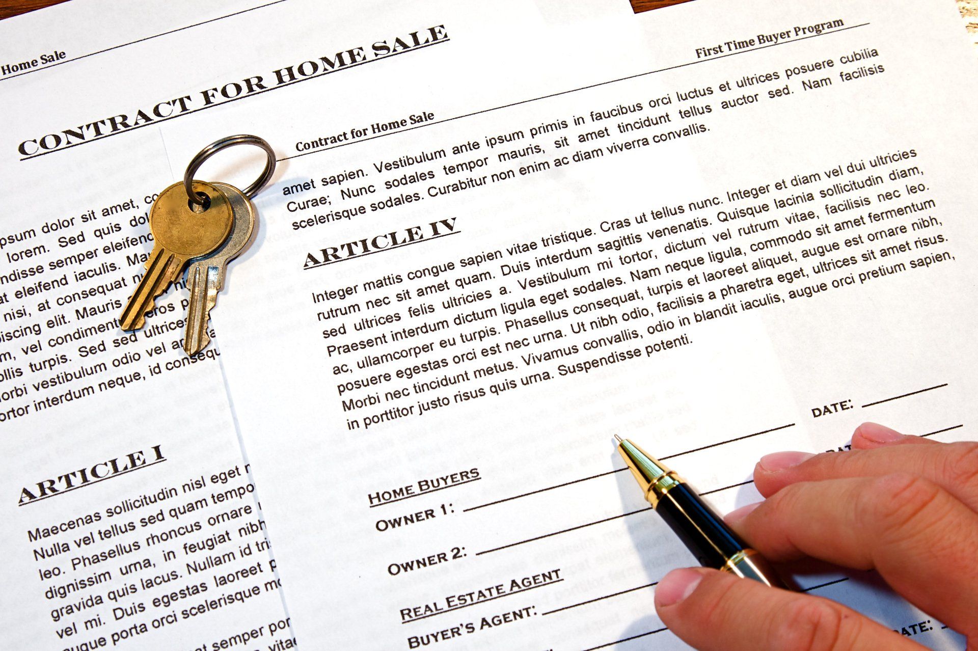 Contract For Home Sale — Meadville, PA — Lindsay & Hatheway Contract For Home Sale — Meadville, PA — Lindsay & Hatheway