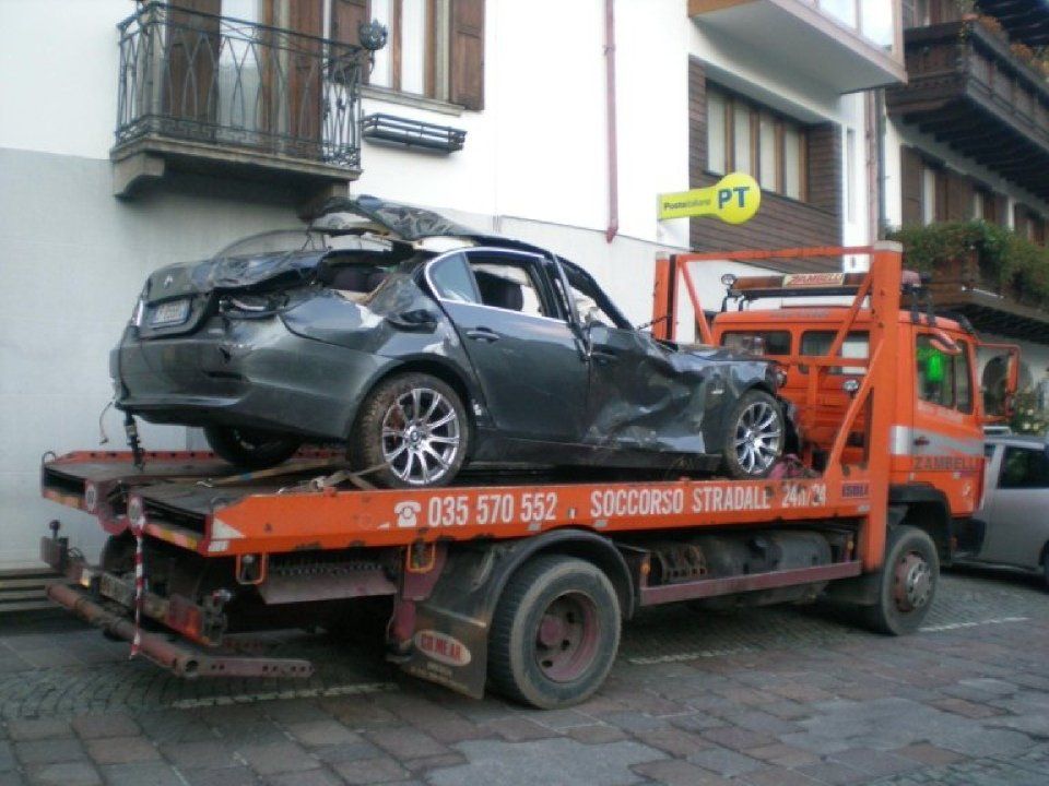 soccorso auto incidentata