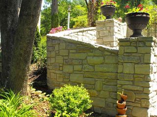 stone wall with plants - landscape architecture in Nickelsville, VA stone wall with plants - landscape architecture in Nickelsville, VA