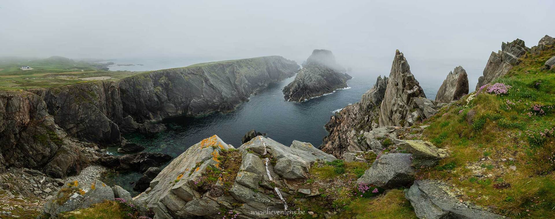 fog landscape ireland