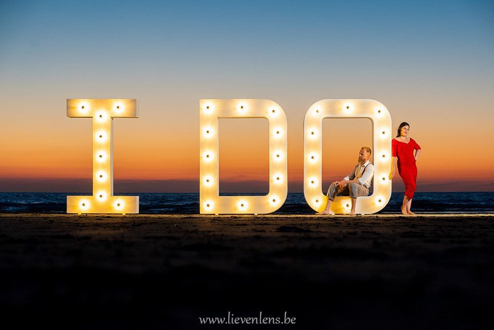 trouwen aan zee