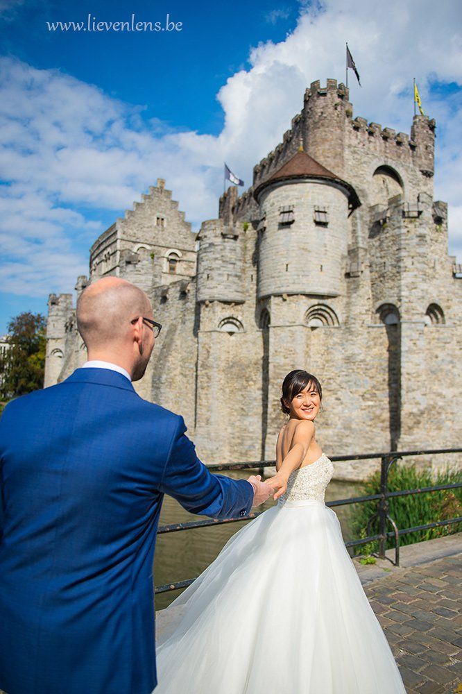 huwelijksfoto's in Gent