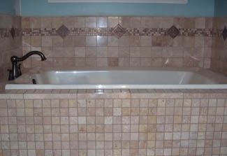 tile bathtub