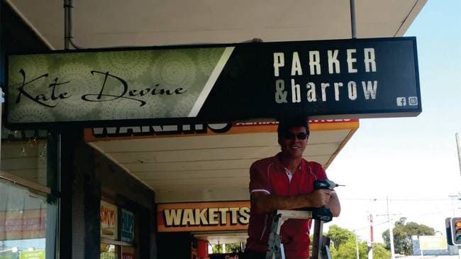 Double Sided Under Awning 2 — 3d Signage, LED Signage, Business Signs, Signage in Newcastle, NSW Double Sided Under Awning 2 — 3d Signage, LED Signage, Business Signs, Signage in Newcastle, NSW