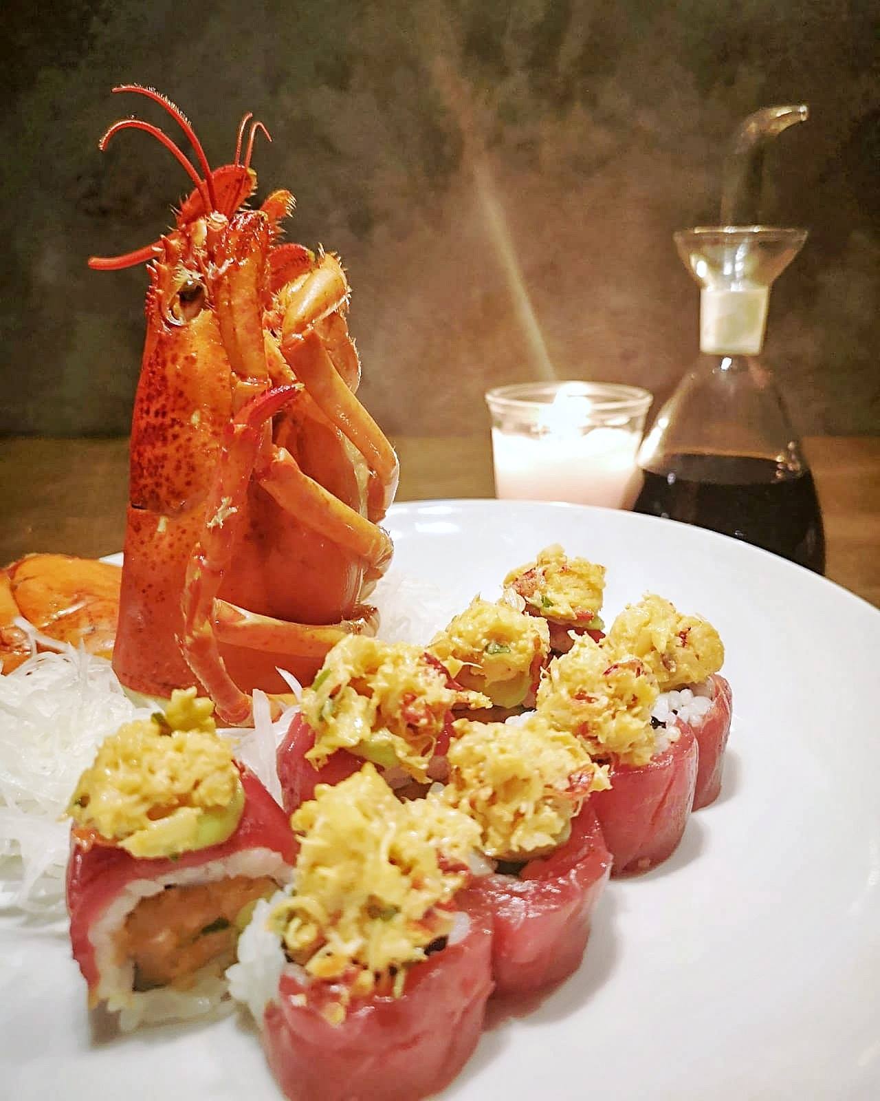 Sushi di crostacei