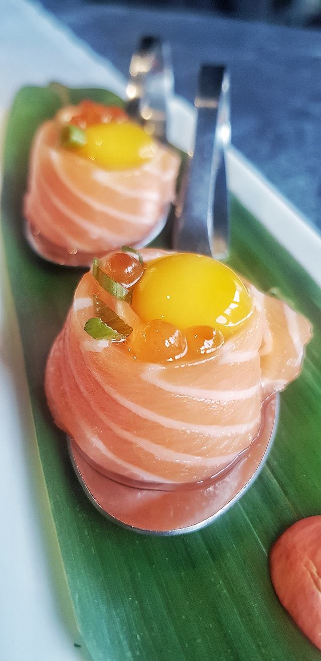 Involtini di salmone