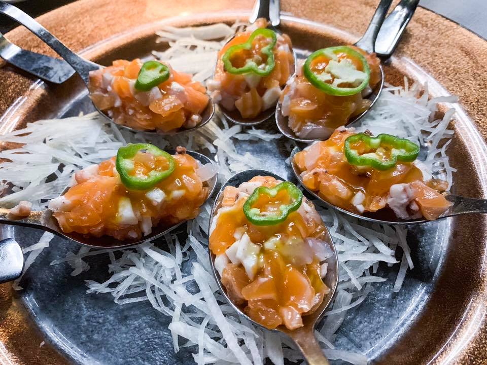 Sushi a cucchiaio