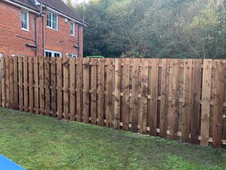 Fencing around the property