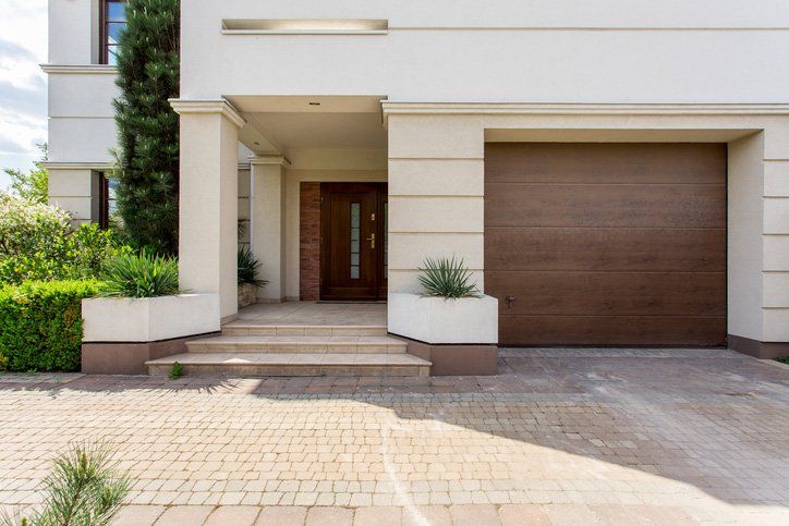 Garage Door — Beautiful House with Garage Door in Bartonville, IL