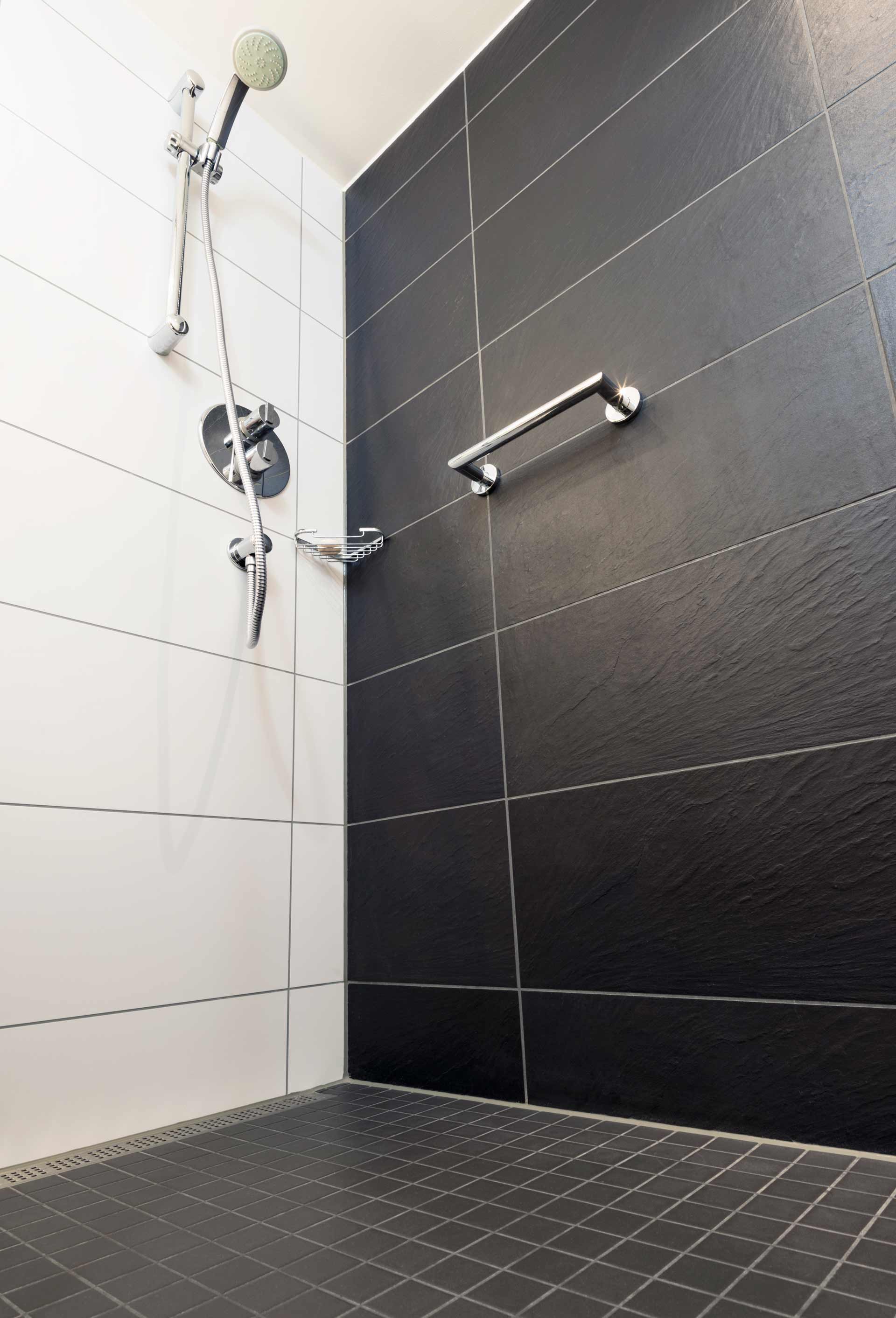 black walls