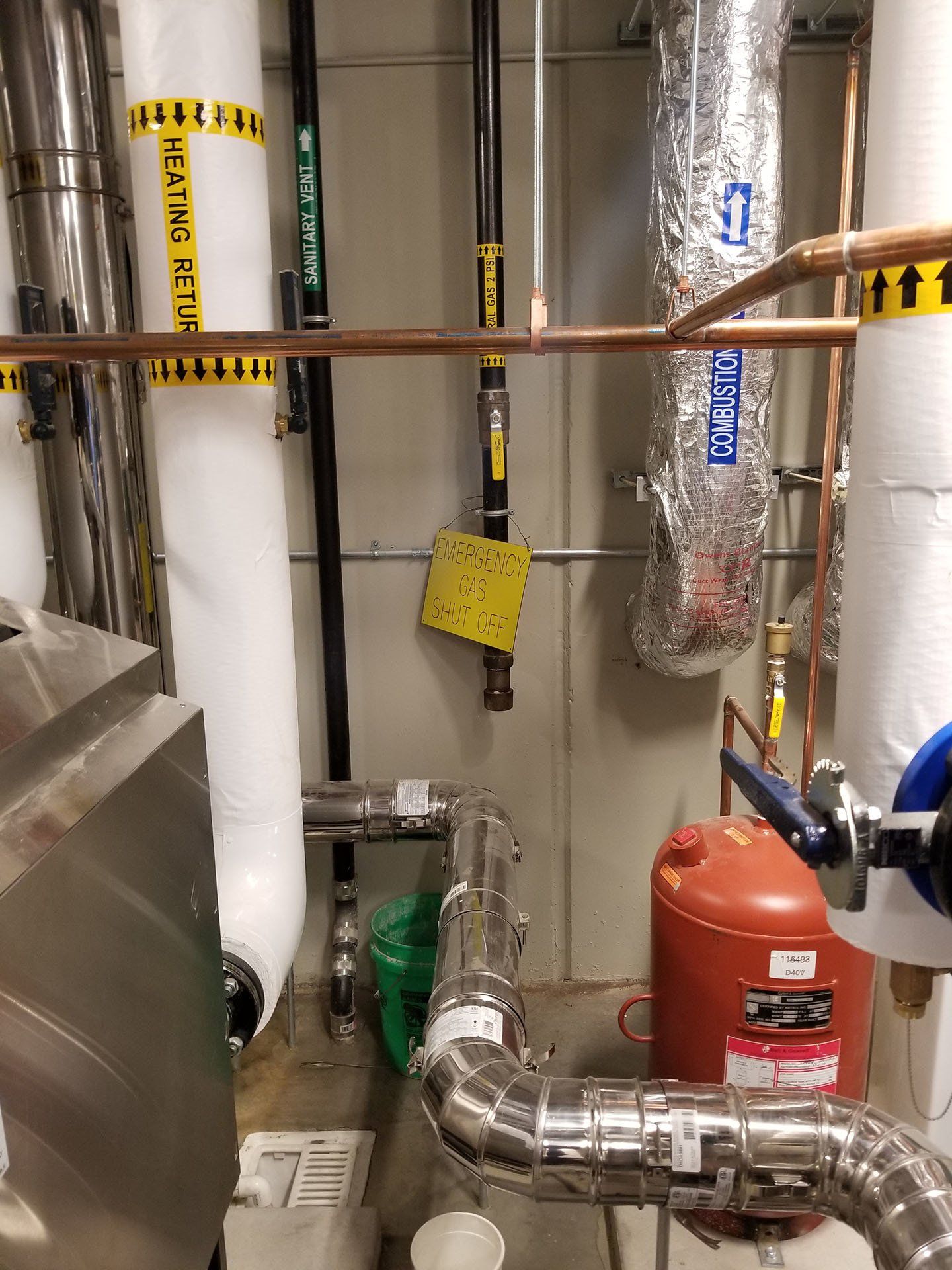 Shutoff Label — Chicago, IL — Bravura Facility Management, LLC