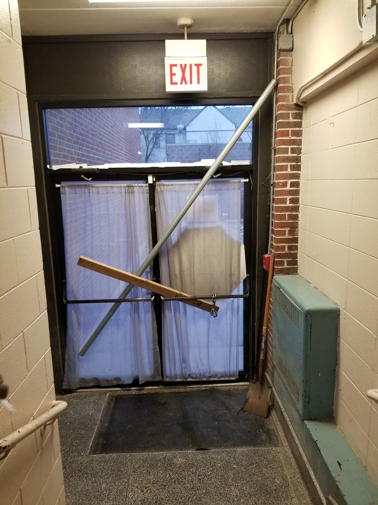 Compromised Exit — Chicago, IL — Bravura Facility Management, LLC