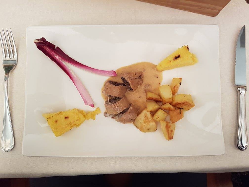 radicchio e bocconcini di arrosto