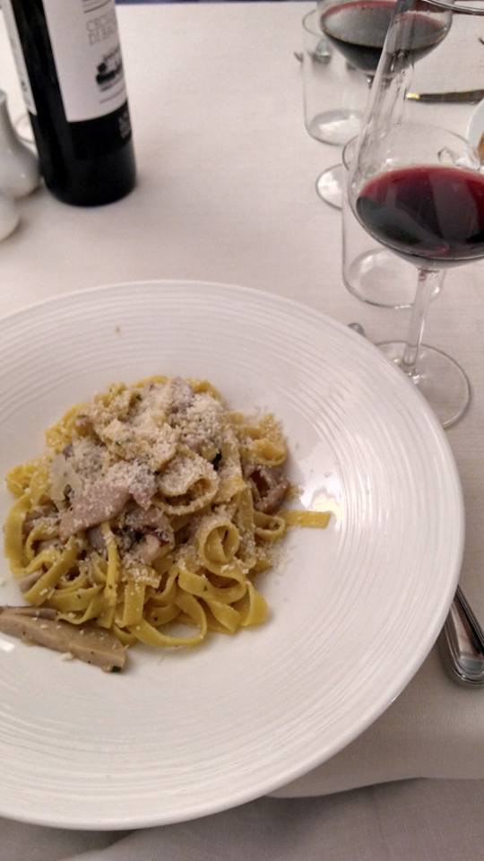 fettuccine al tartufo