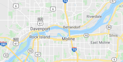 Mr. B's serves the Quad Cities area including Moline, Rock Island, Bettendorf, and Davenport IA