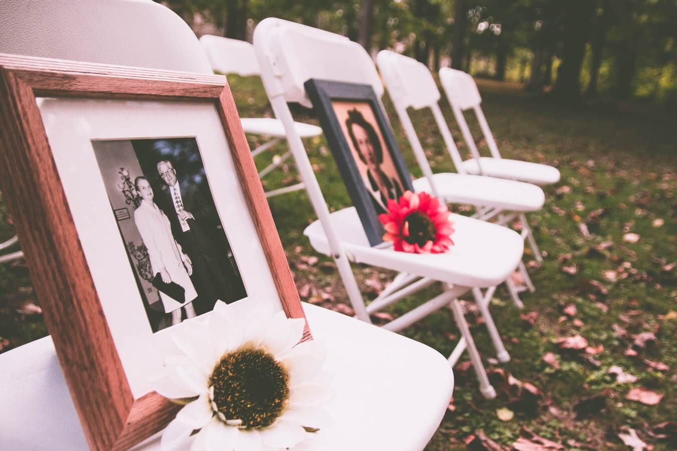 photos memorial service ideas