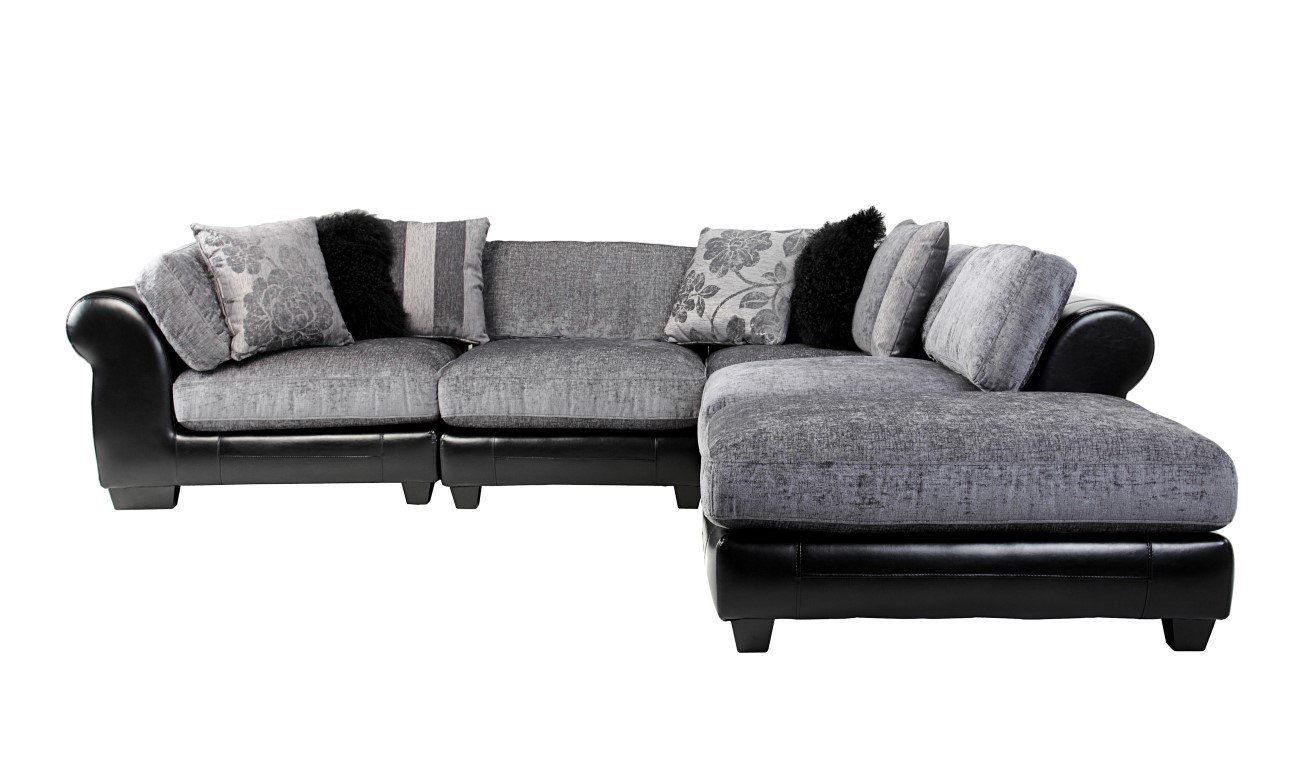 modern grey sofa