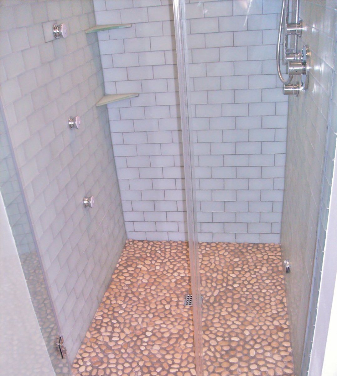 Bathroom — Shower Room With Glass Enclosure in Stafford, TX