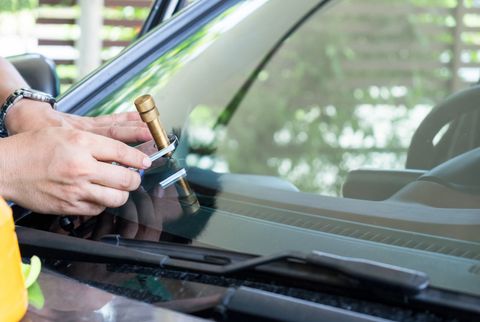 Crack Repair — Repairing Crack On Auto Glass in St. Paul, MN Crack Repair — Repairing Crack On Auto Glass in St. Paul, MN