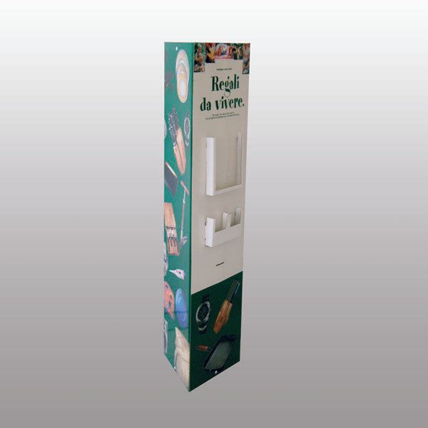 totem pubblicitario per brochure