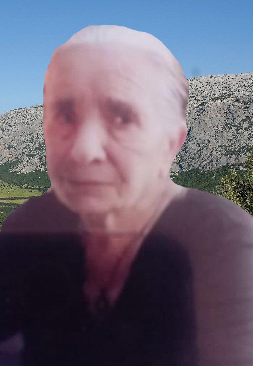 necrologio Giuseppa Mereu