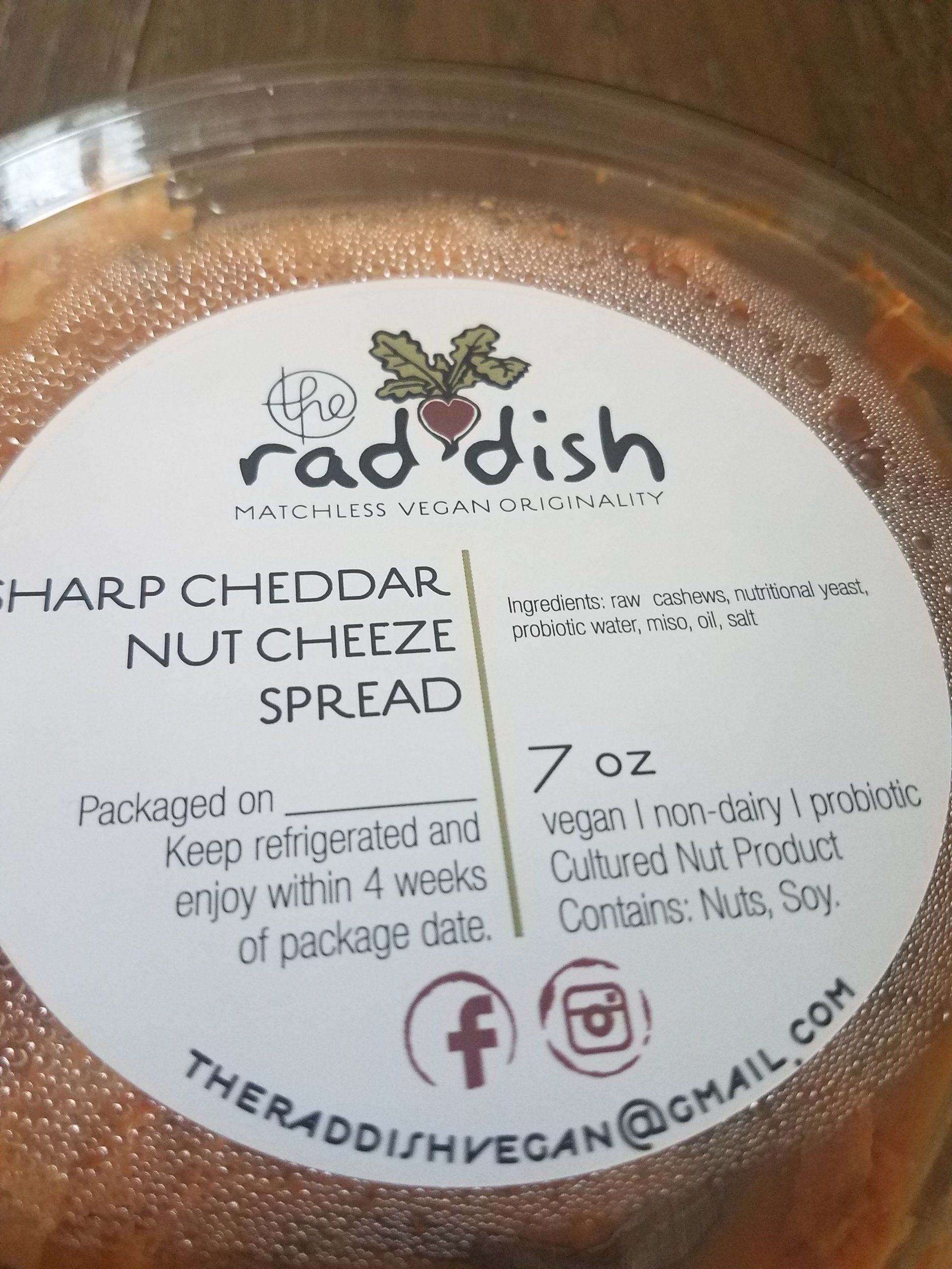 Product label with custom logo