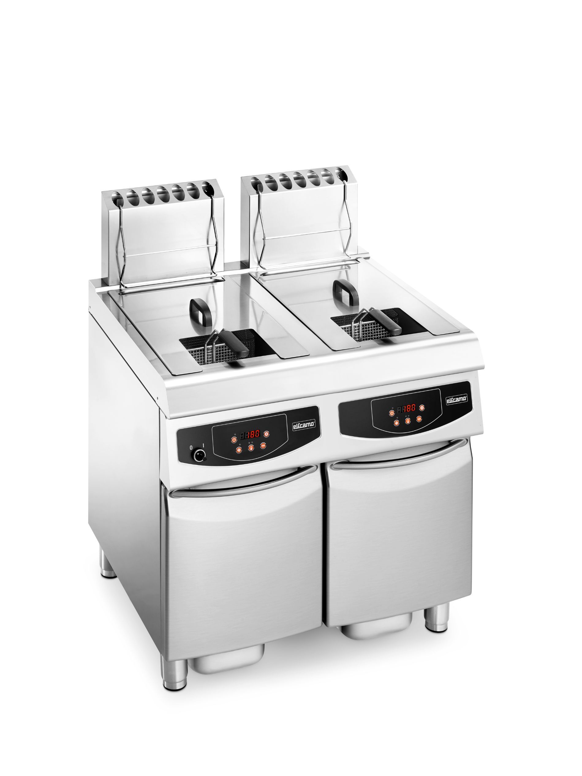 friggitrice professionale con due cestelli