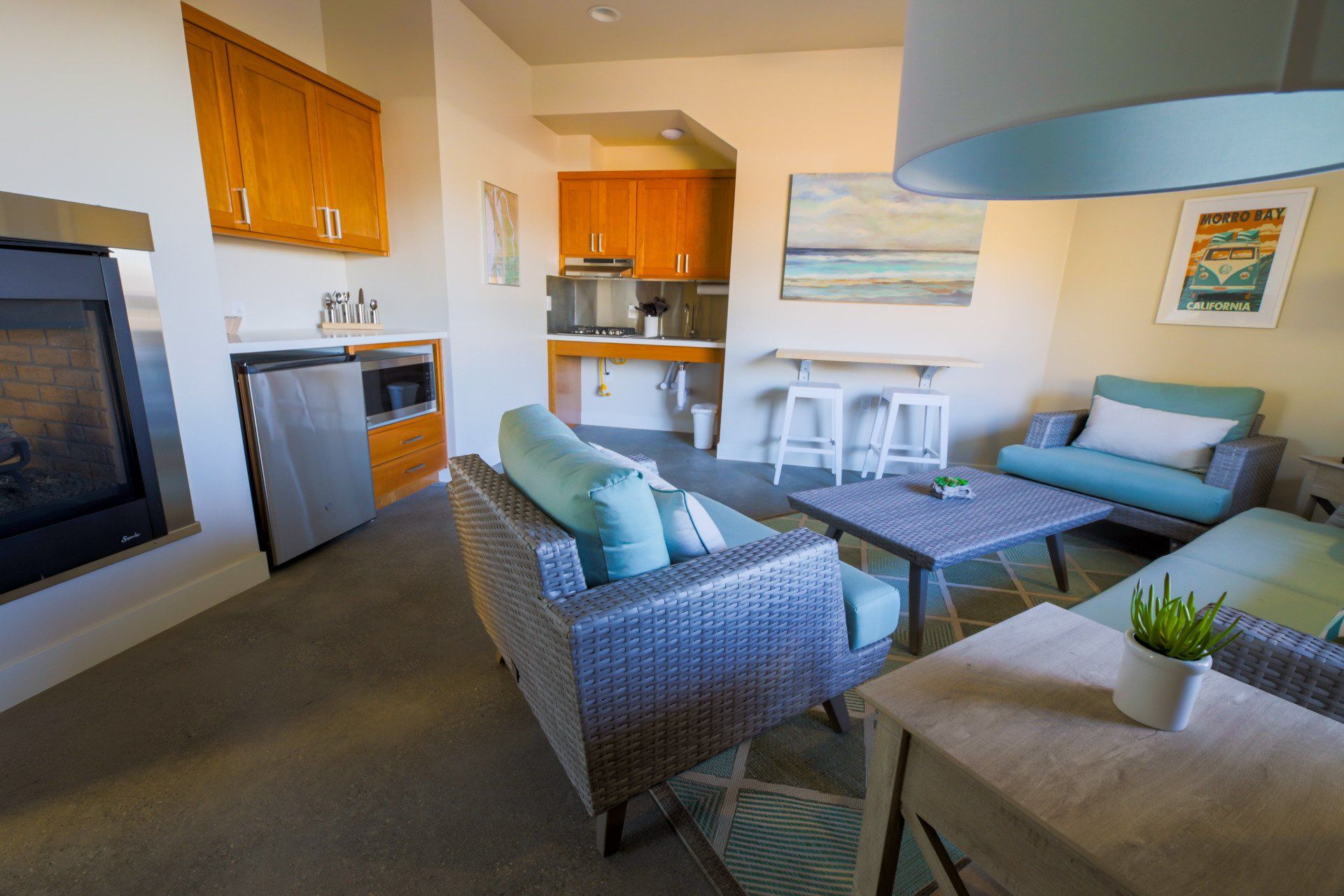 #110 Morro Bay living room