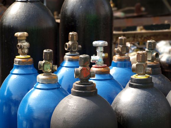 deposito di bombole GPL