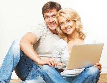 Couple looking for a new home