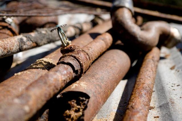 Sprinkler Valve Replacement — Corroded Pipes in Livonia, MI Sprinkler Valve Replacement — Corroded Pipes in Livonia, MI